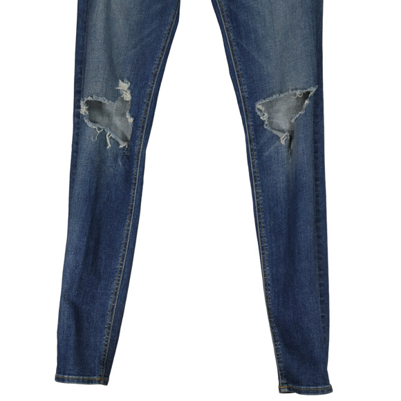 Rag & Bone Jeans Women 29 High Rise Skinny Bonnie Blue Denim 29x29.5 Classic - Picture 2 of 7